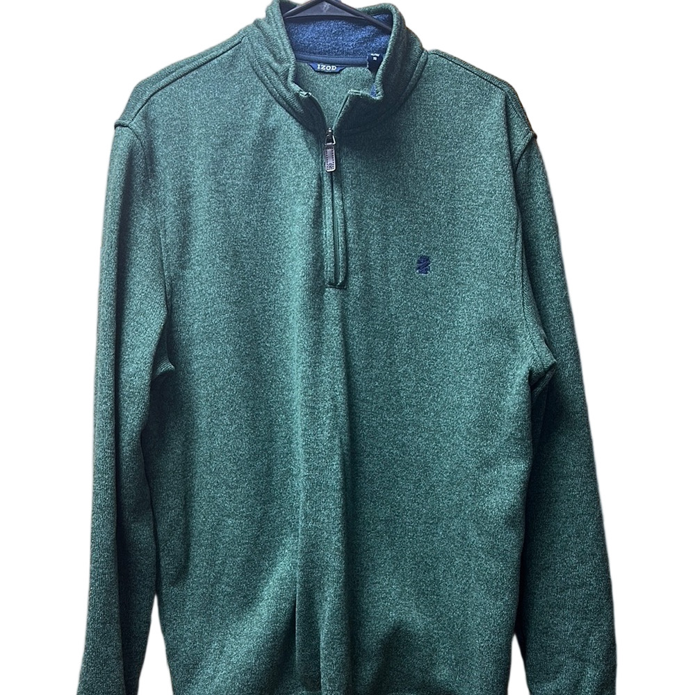 Men's Green Half-Zip